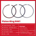 Pièces du moteur Isuzu 6HK1 Rings de piston 8-97603-423-1